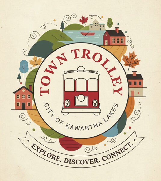 Town Trolley branding